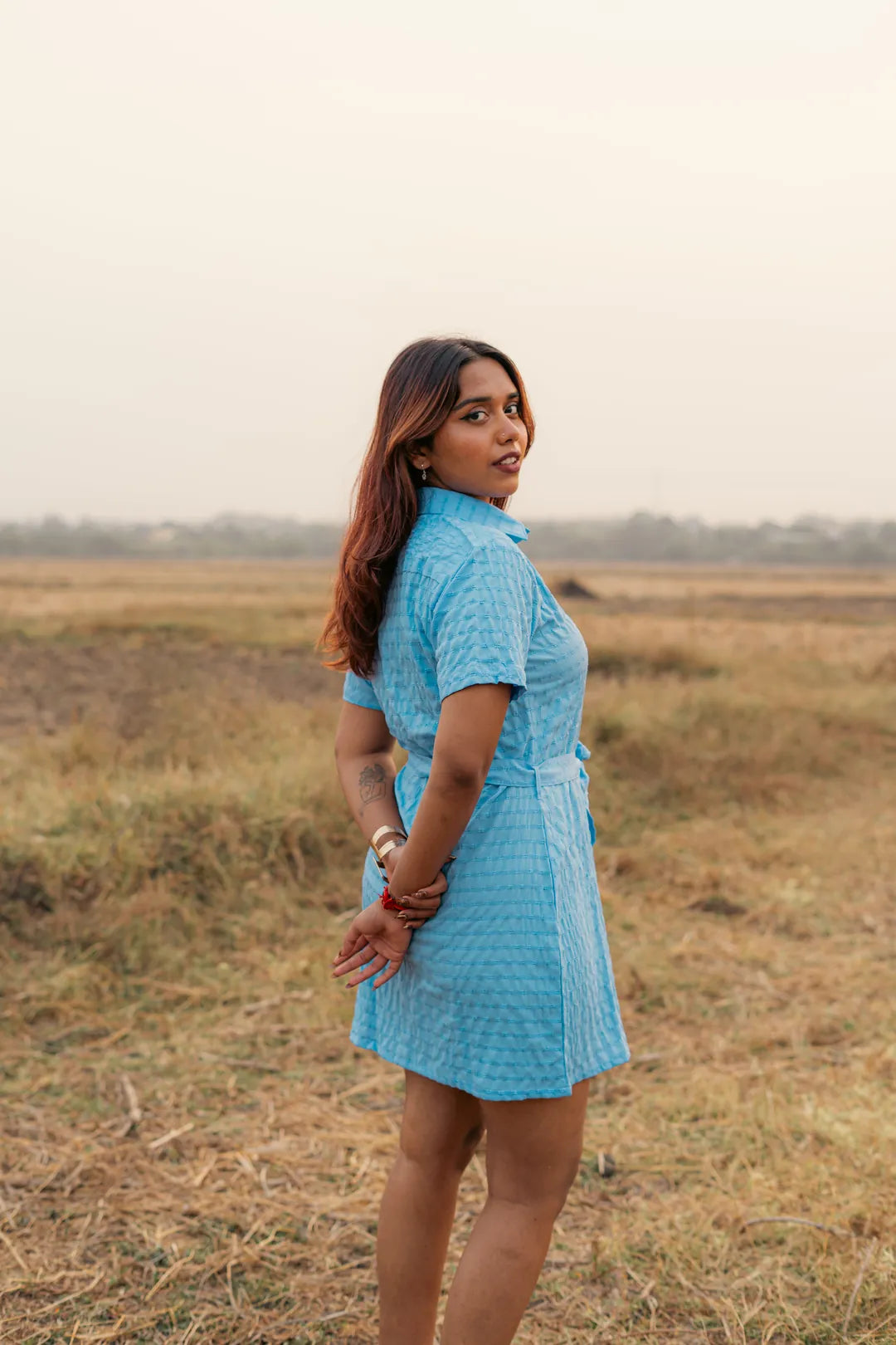 The Meridian Tie-Dress