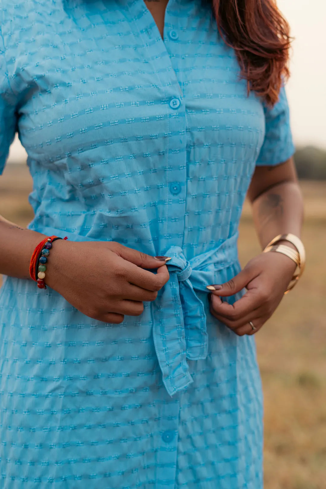 The Meridian Tie-Dress